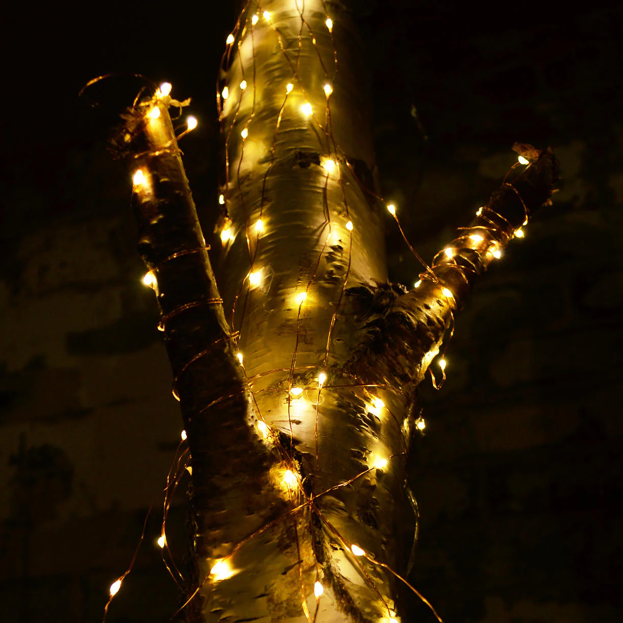 150 LED Copper Horse Tail String Lights - Image 5