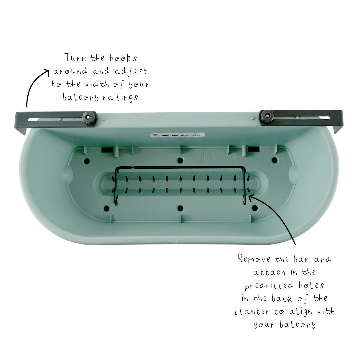 Adjustable Balcony Planter - Image 2