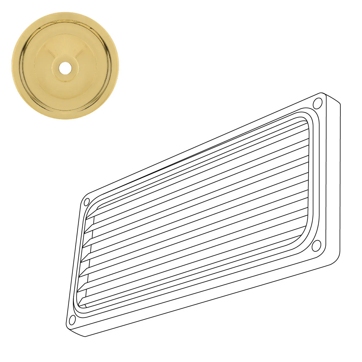 Agher Outdoor Recessed Wall Light - Image 6