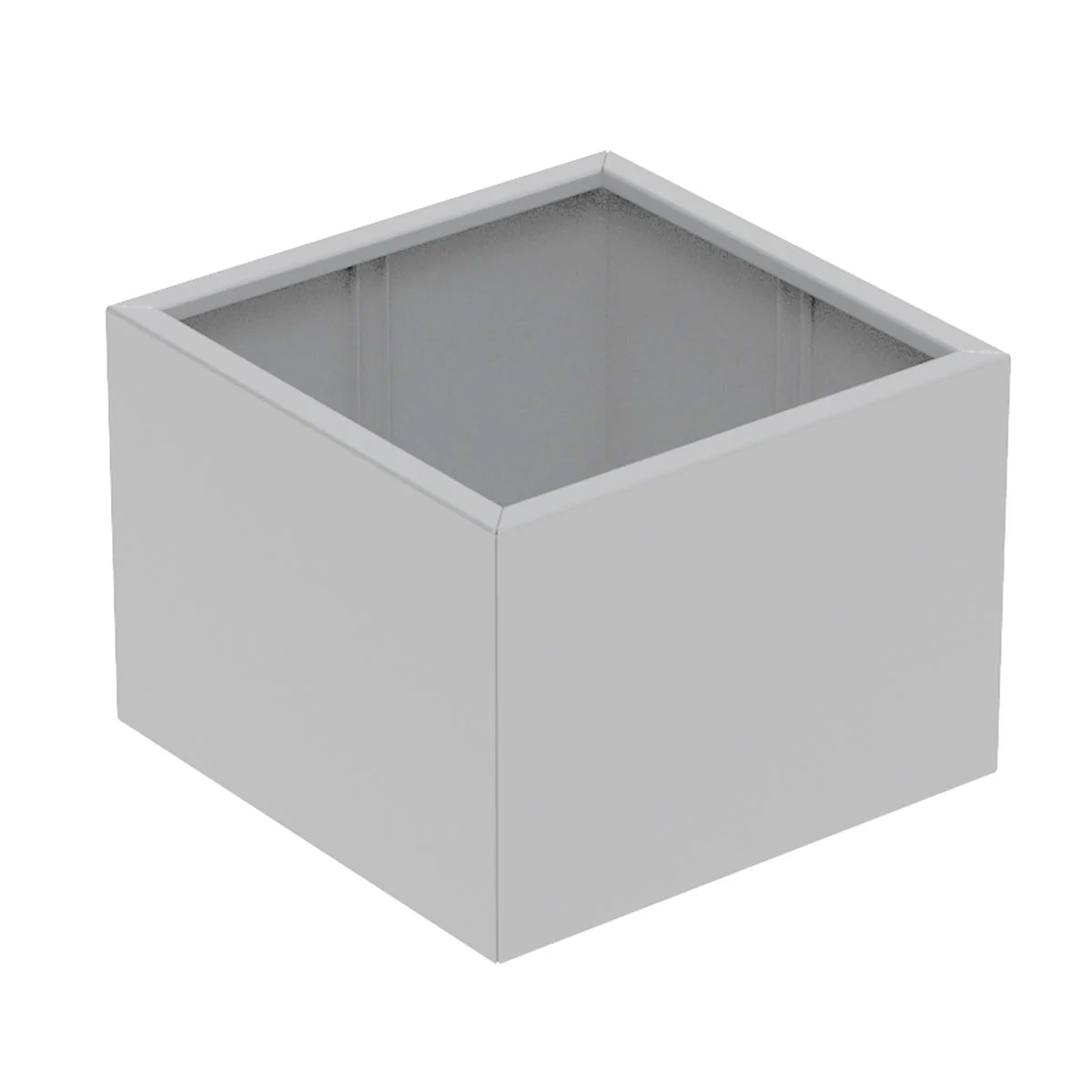 Aluminium Box Cubed Garden Planters - Image 21