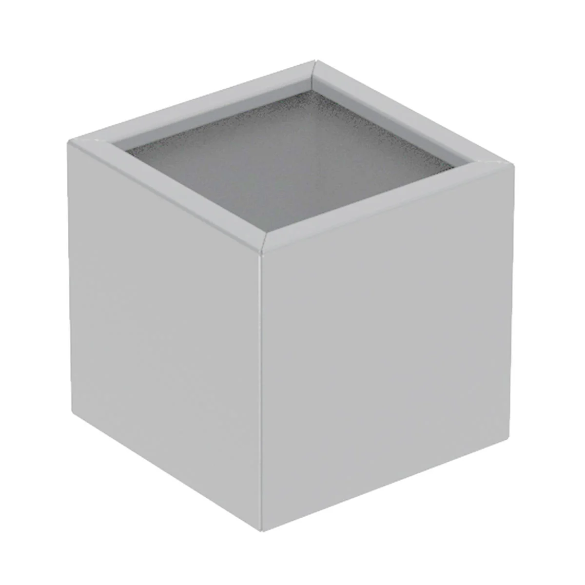 Aluminium Box Cubed Garden Planters - Image 3