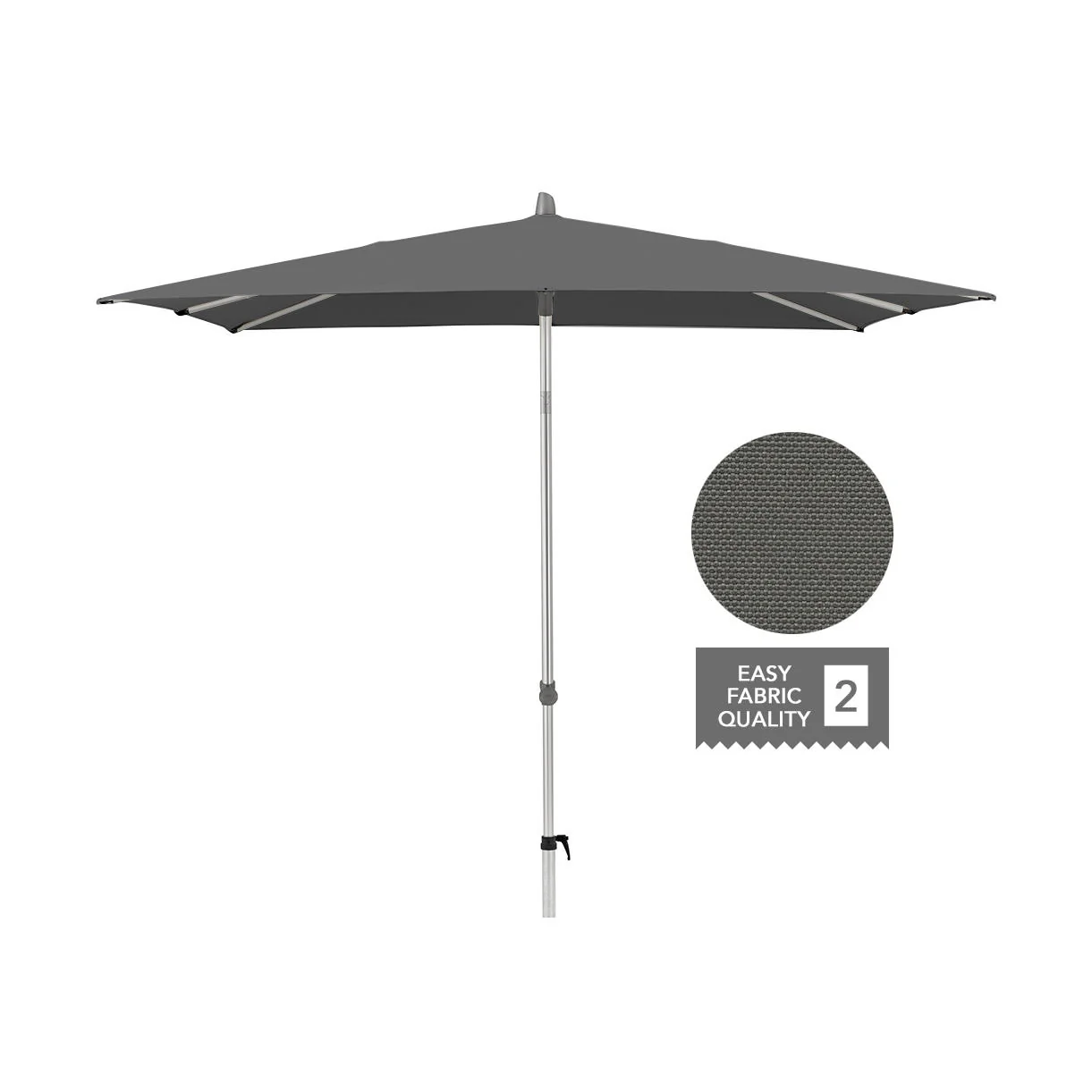AluSmart Rectangular Centre Pole Parasols - Image 10