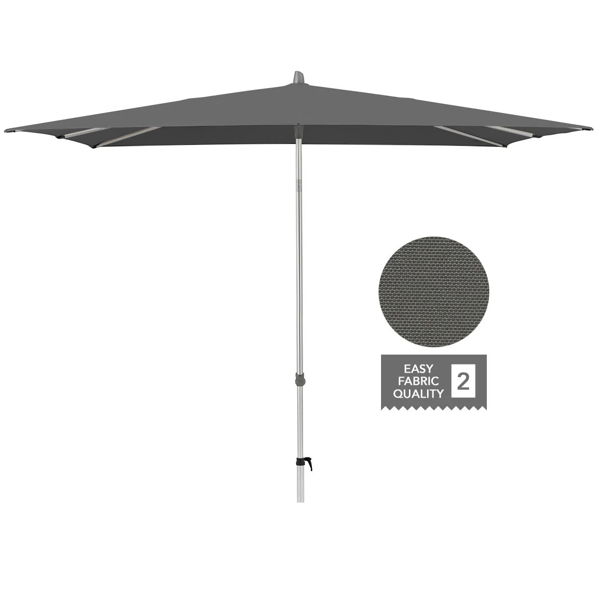 AluSmart Rectangular Centre Pole Parasols - Image 12