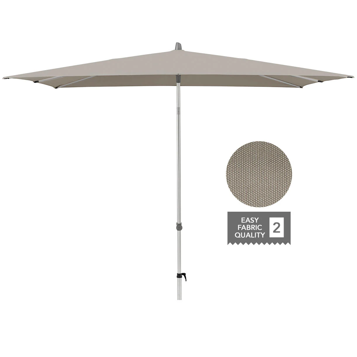 AluSmart Rectangular Centre Pole Parasols - Image 14