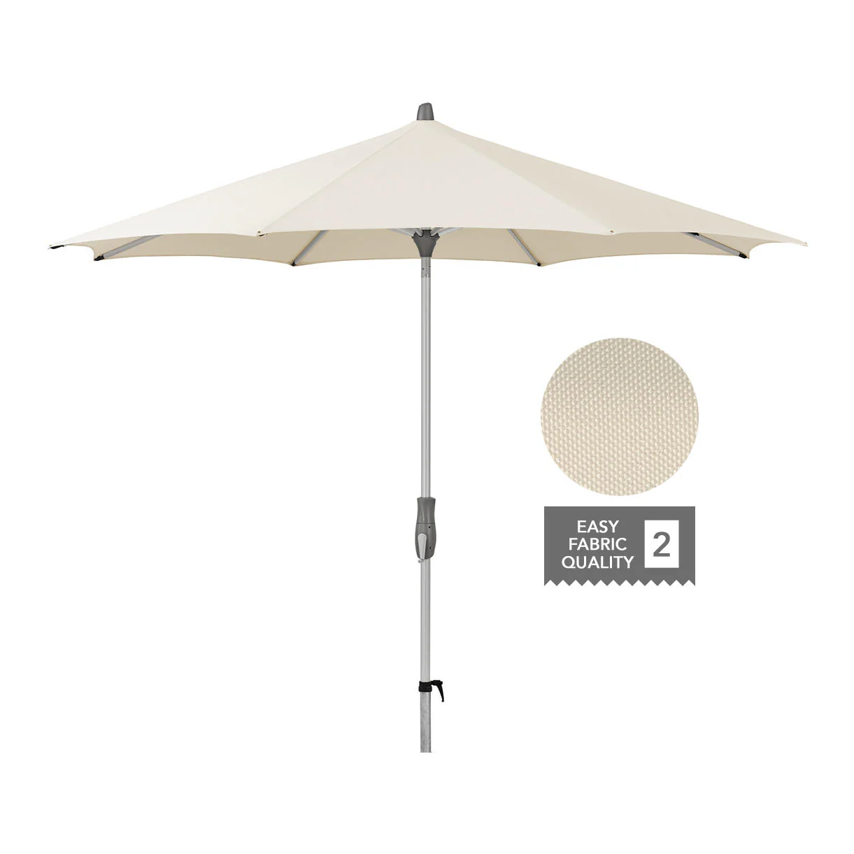 AluTwist Round Centre Pole Parasols - Image 17