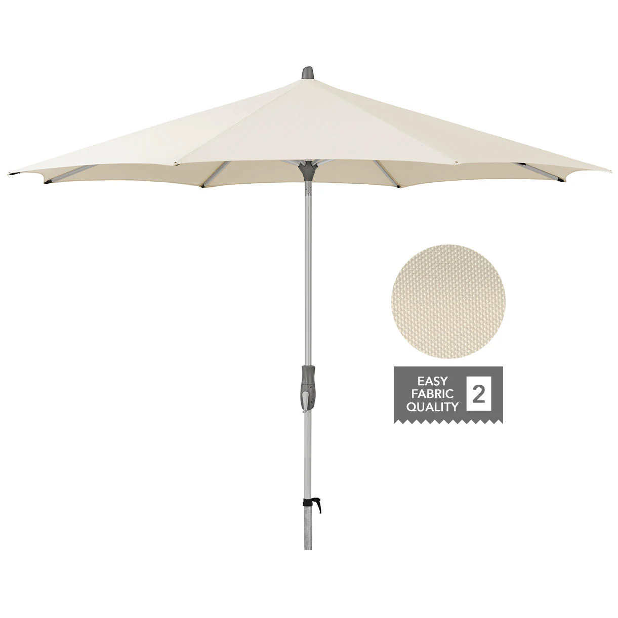 AluTwist Round Centre Pole Parasols - Image 22