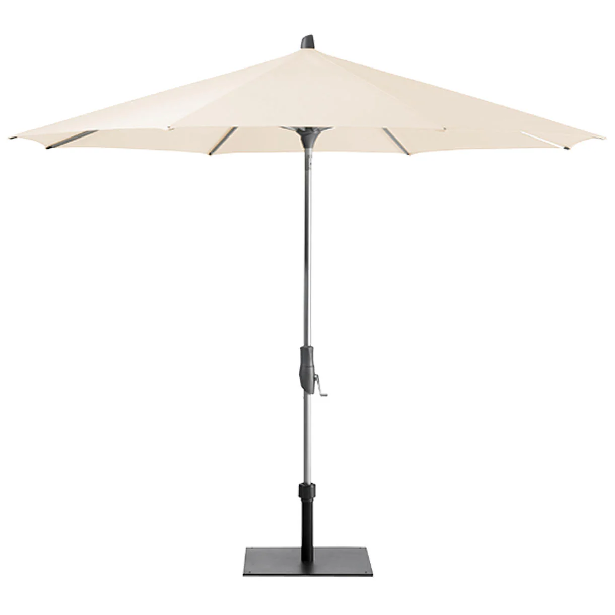 AluTwist Round Centre Pole Parasols - Image 27