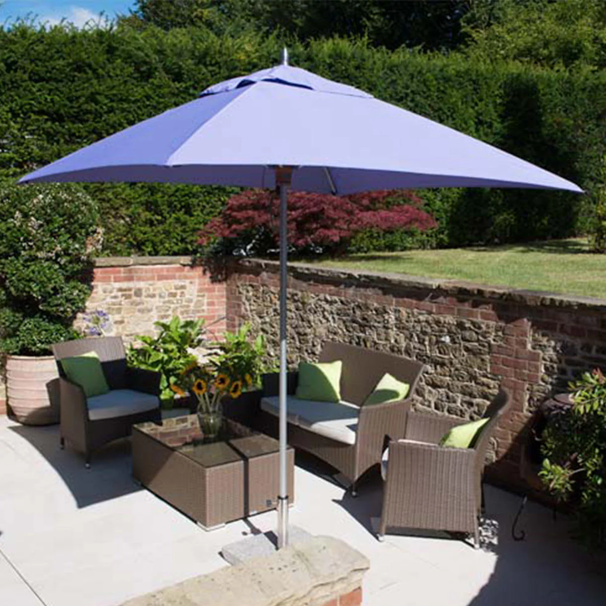 Aluzone 2.2m Square Parasols - Image 2