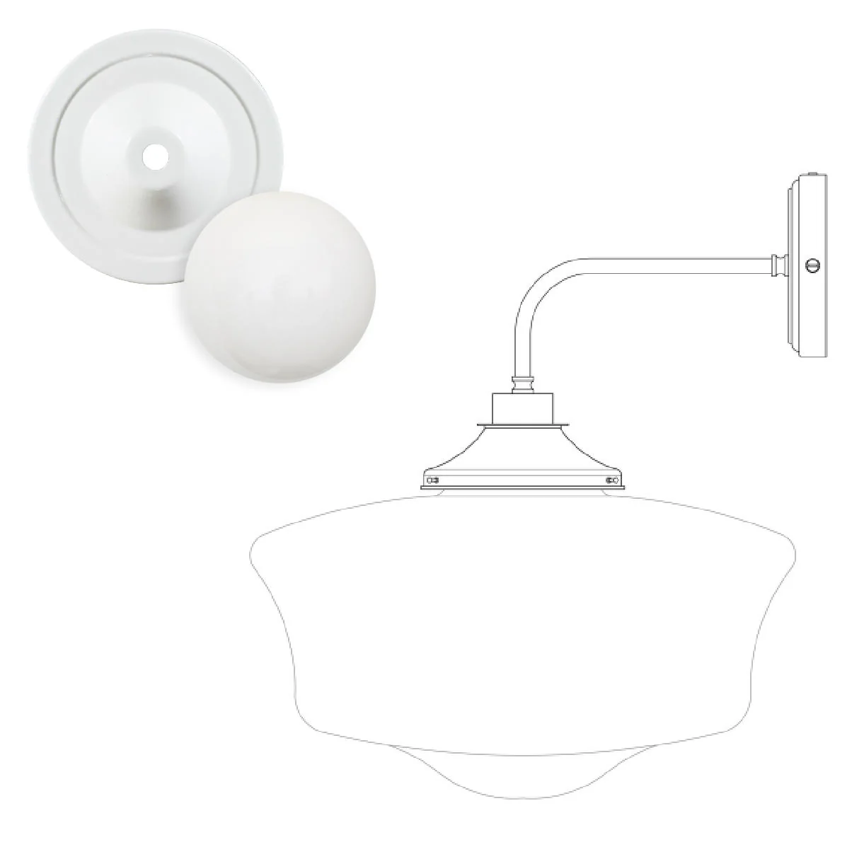 Anath Outdoor Wall Light - Image 8