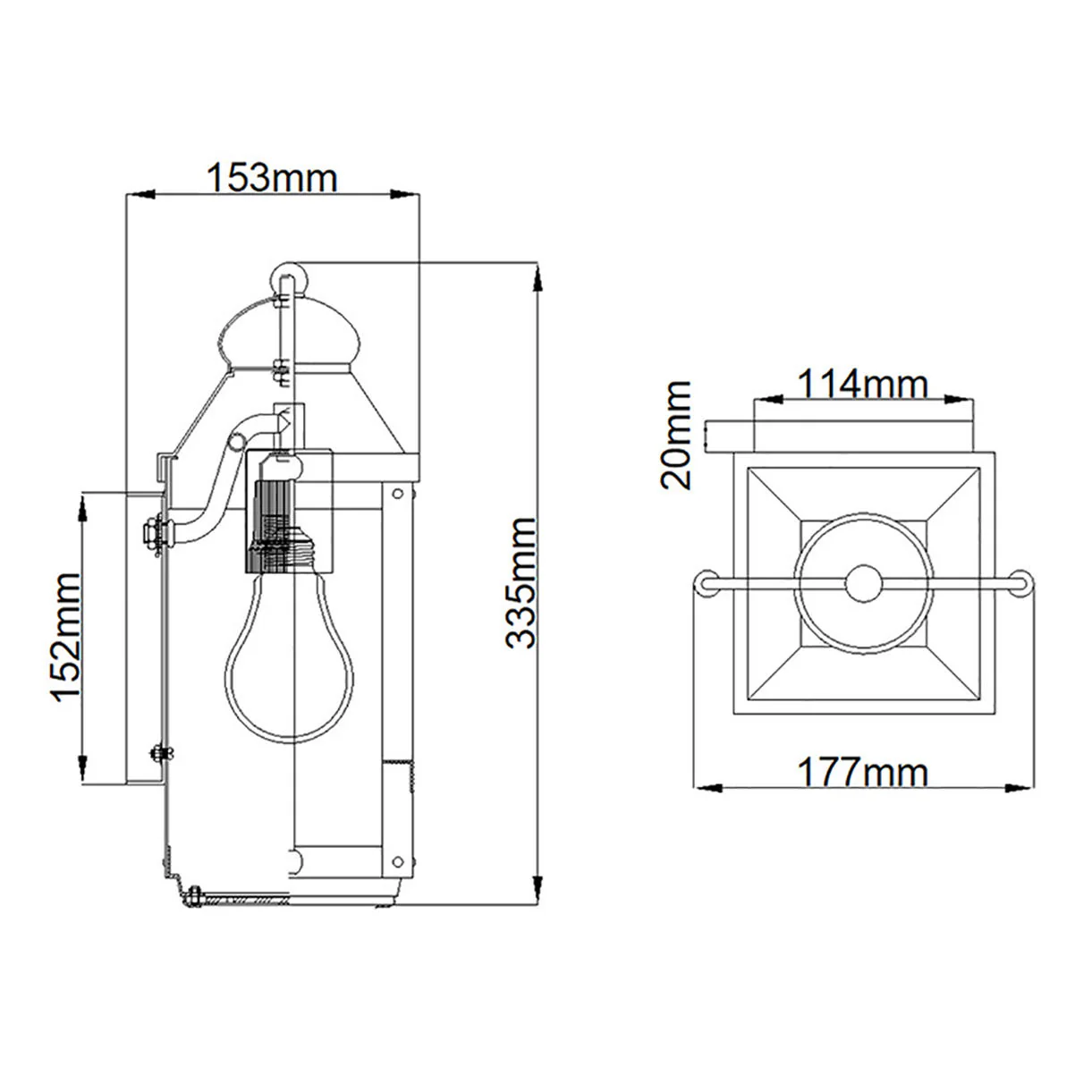 Anchorage Outdoor Wall Lanterns - Image 5