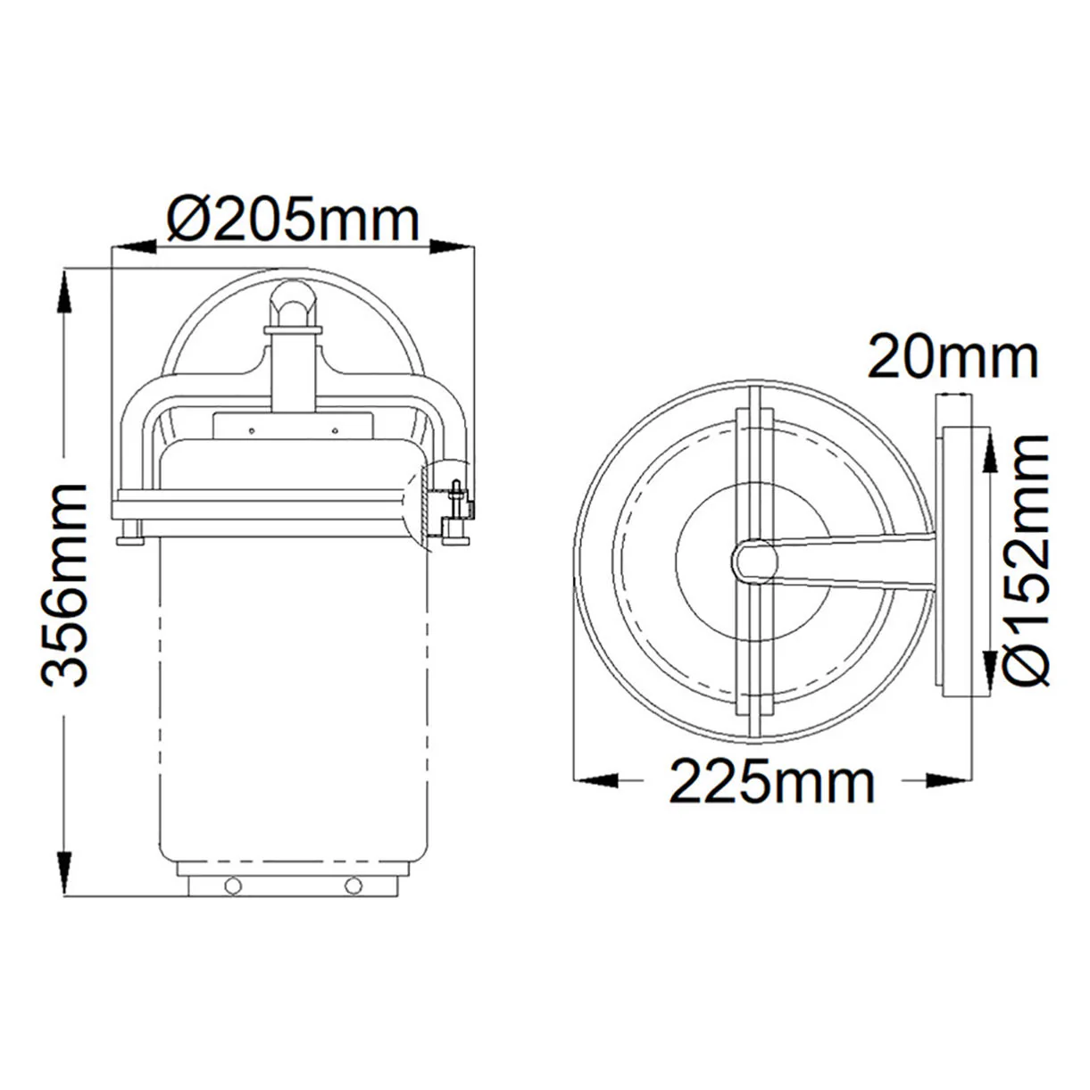 Andover Outdoor Wall Lanterns - Image 8