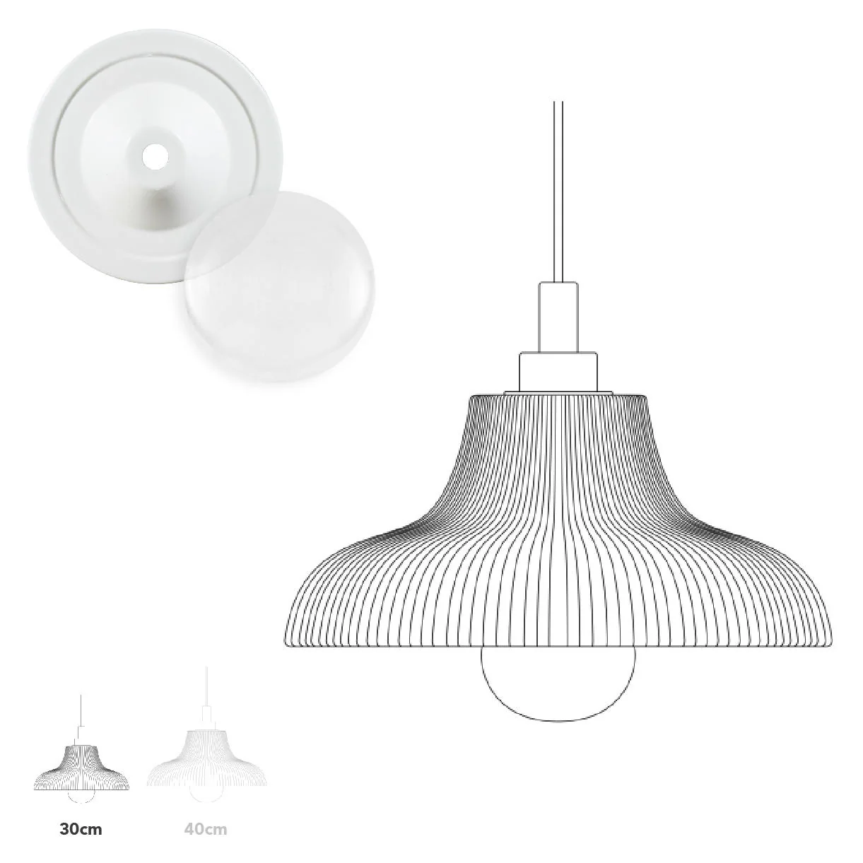 Aquarius Outdoor Pendant Light - Image 11