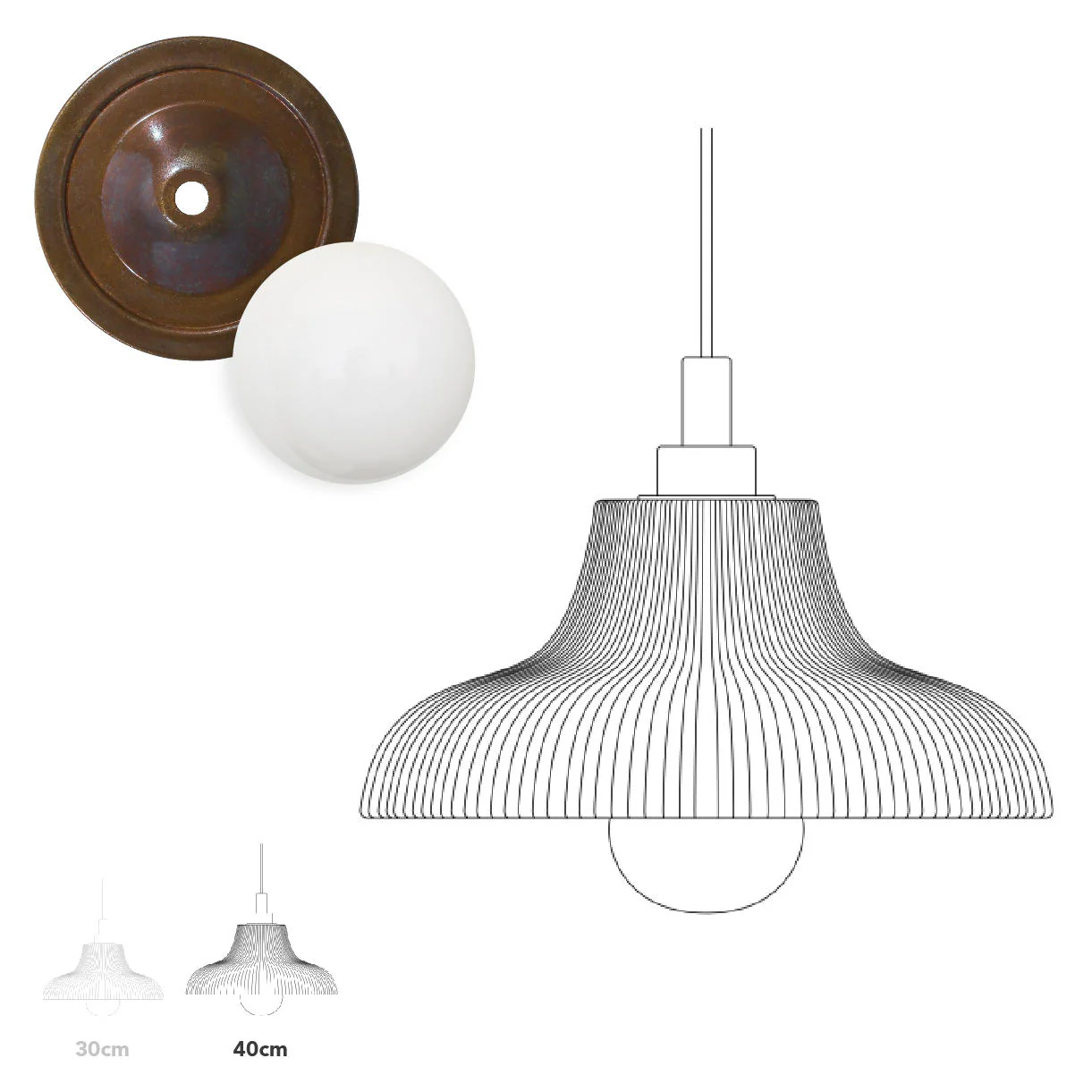 Aquarius Outdoor Pendant Light - Image 16
