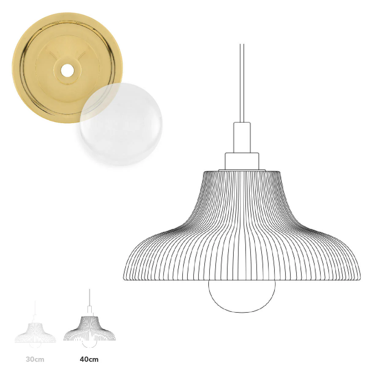 Aquarius Outdoor Pendant Light - Image 17