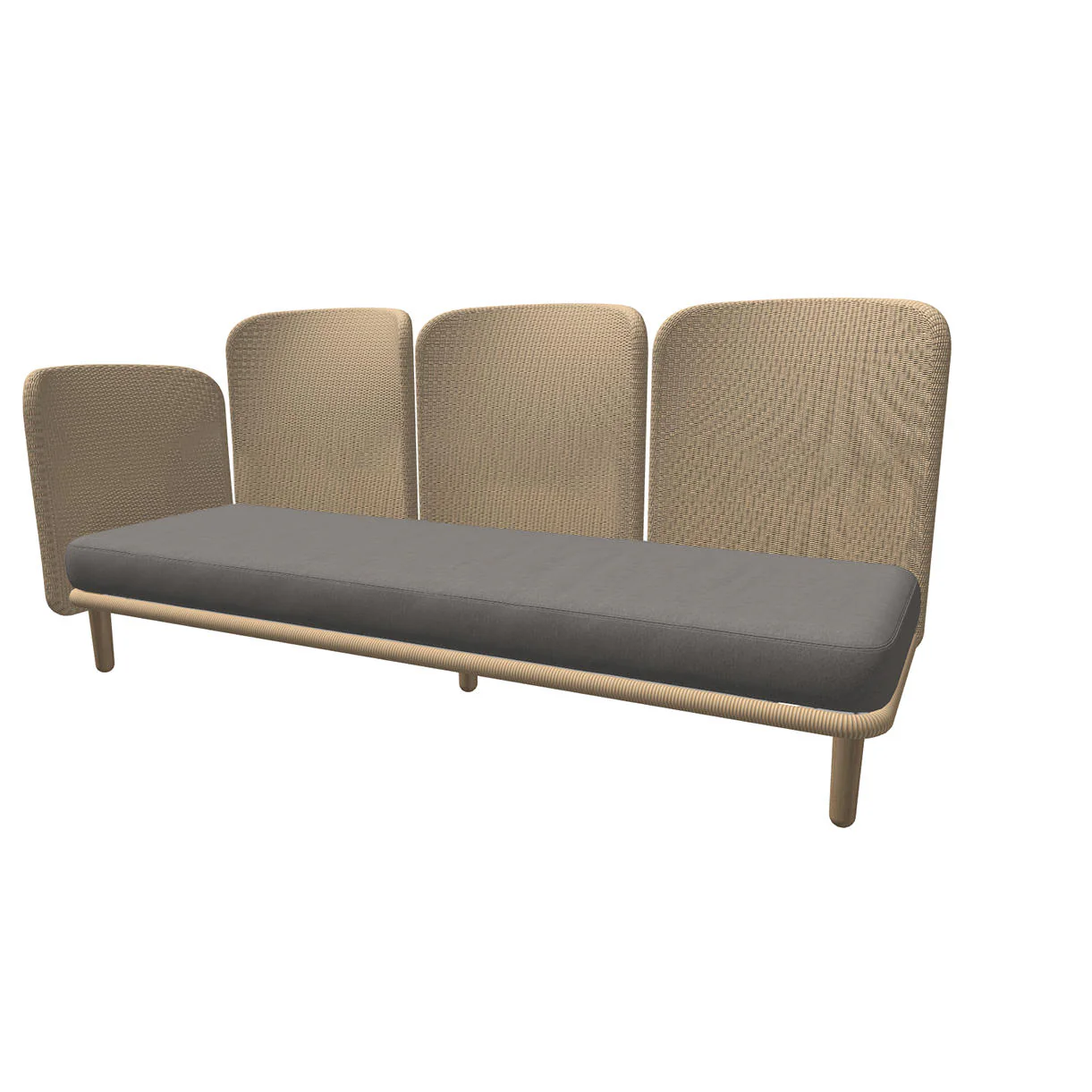 Arch Triple Outdoor Modular Seating - Image 25