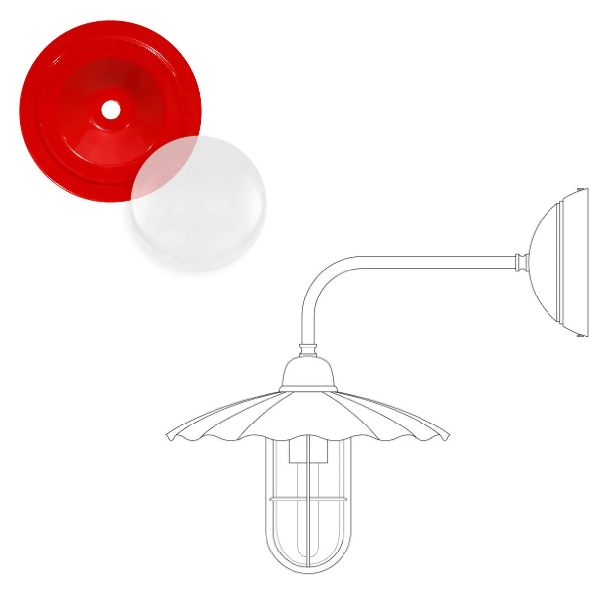Ardle-A Outdoor Wall Light - Image 14