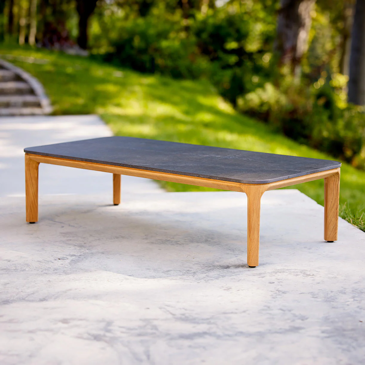 Aspect Rectangular Teak Coffee Table