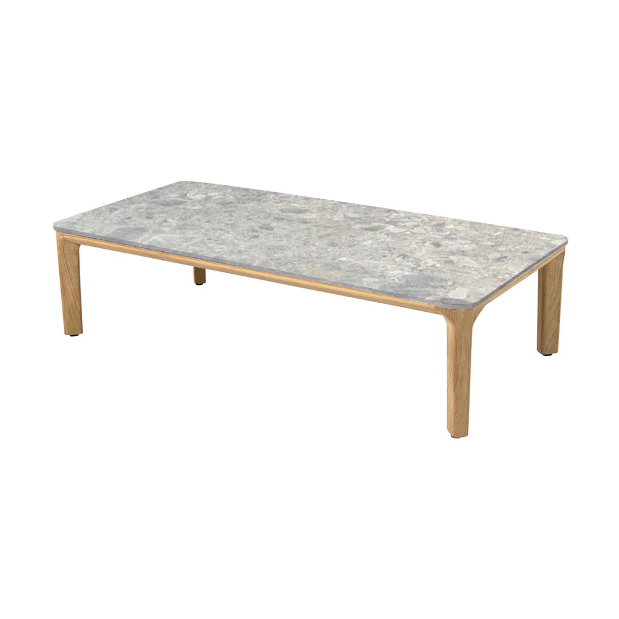 Aspect Rectangular Teak Coffee Table - Image 10
