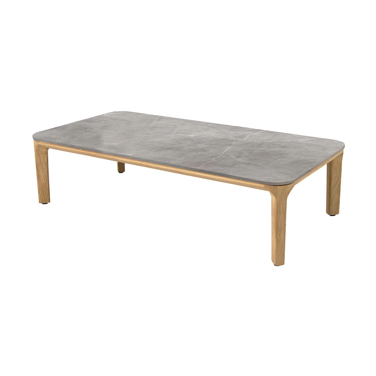 Aspect Rectangular Teak Coffee Table - Image 11