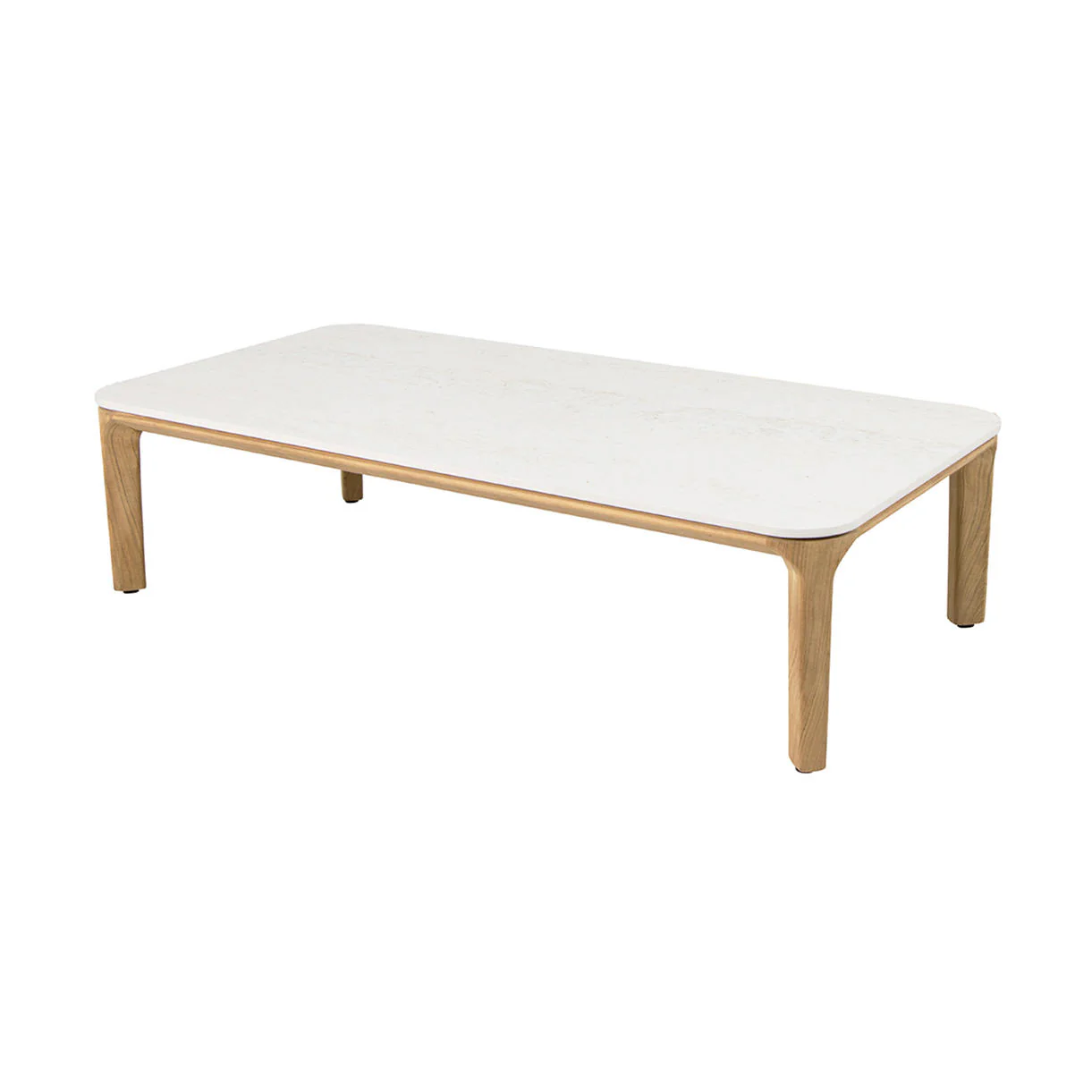 Aspect Rectangular Teak Coffee Table - Image 7