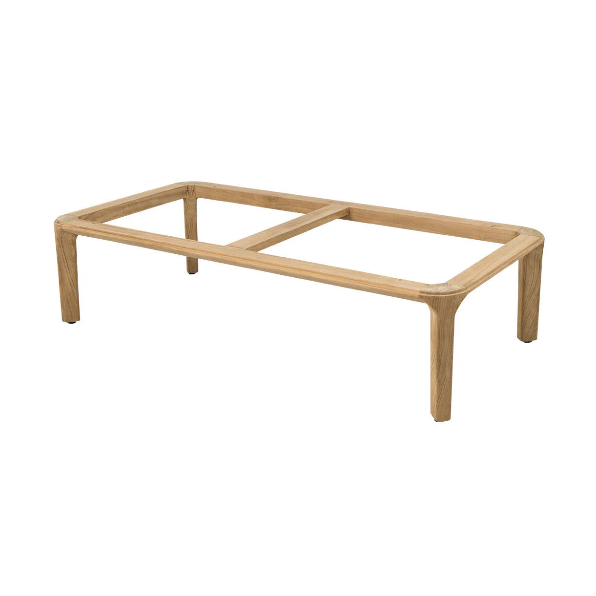 Aspect Rectangular Teak Coffee Table - Image 8