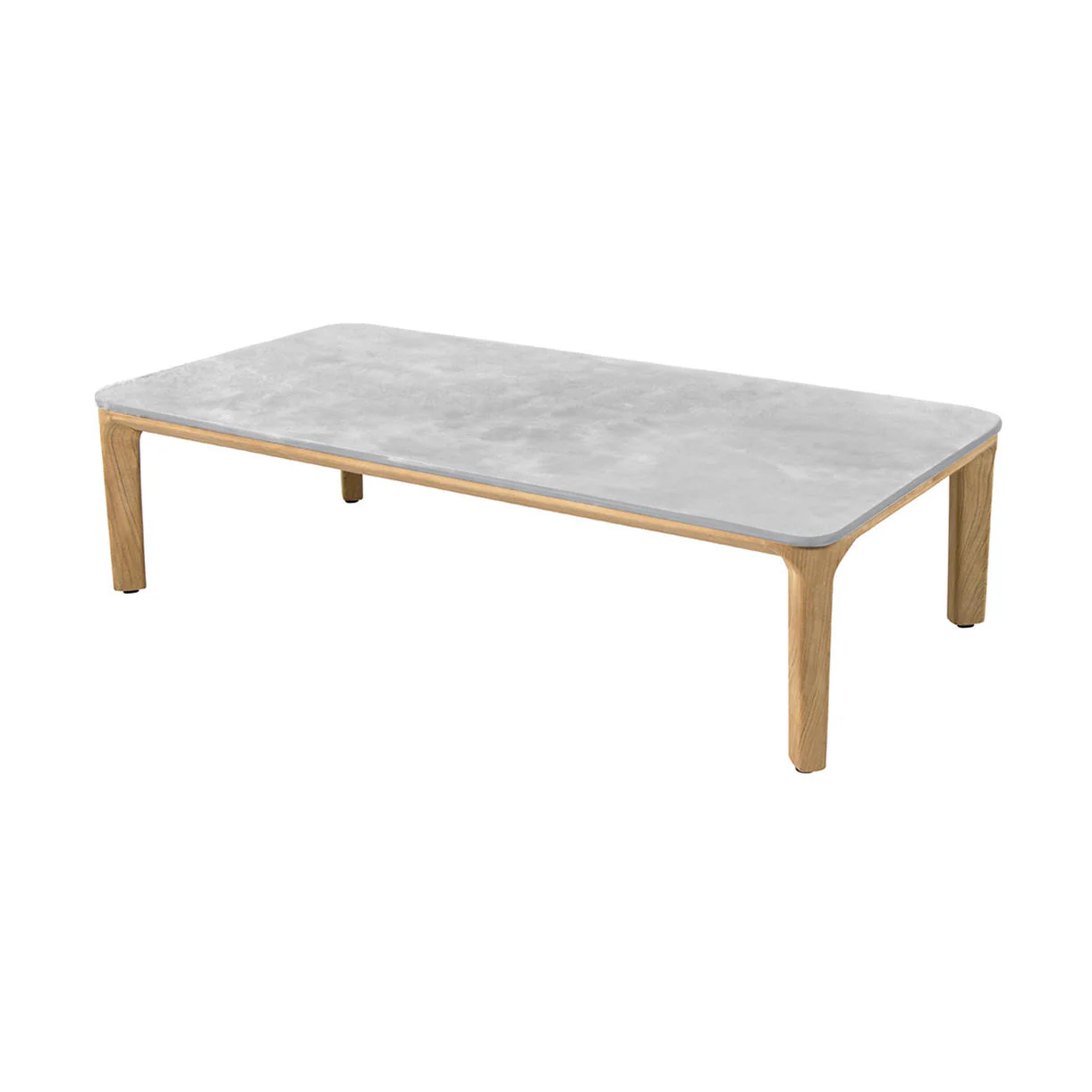 Aspect Rectangular Teak Coffee Table - Image 9