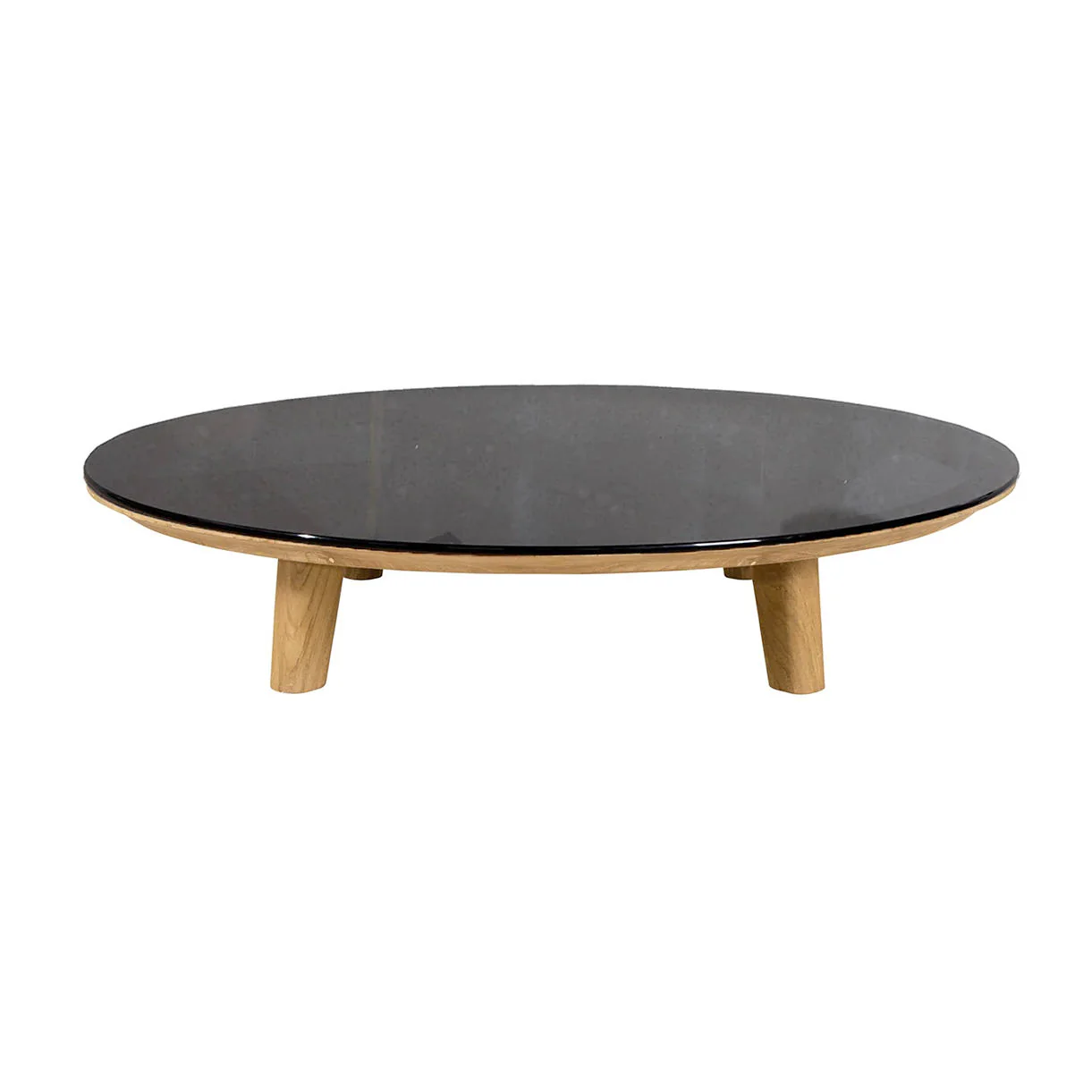 Aspect Round Teak Coffee Table - Image 7