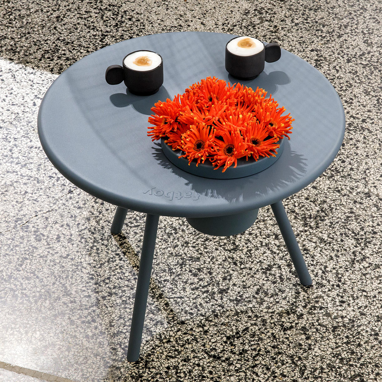Bakkes Side Table with Built-in Planter