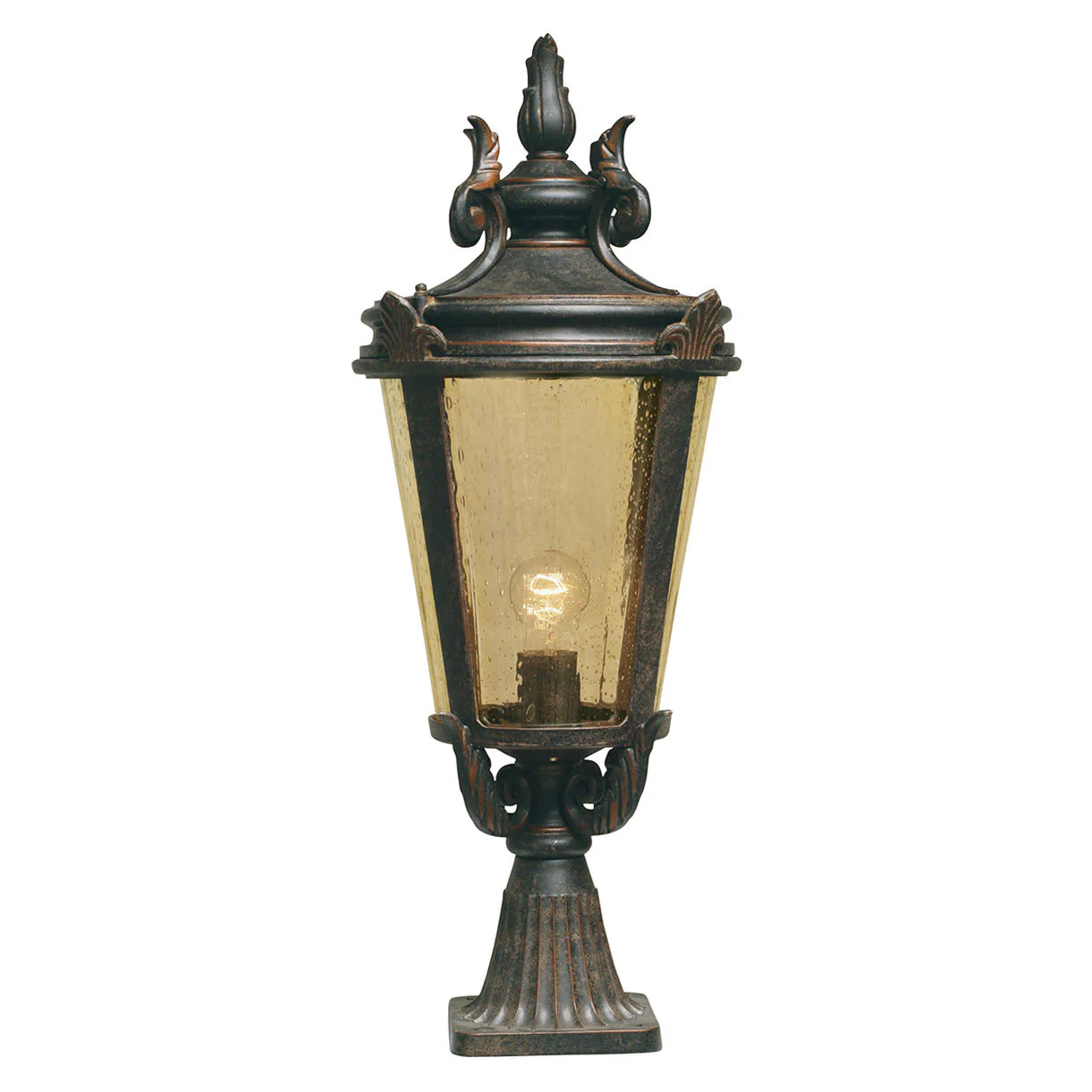 Baltimore Outdoor Pedestal Lanterns - Image 3