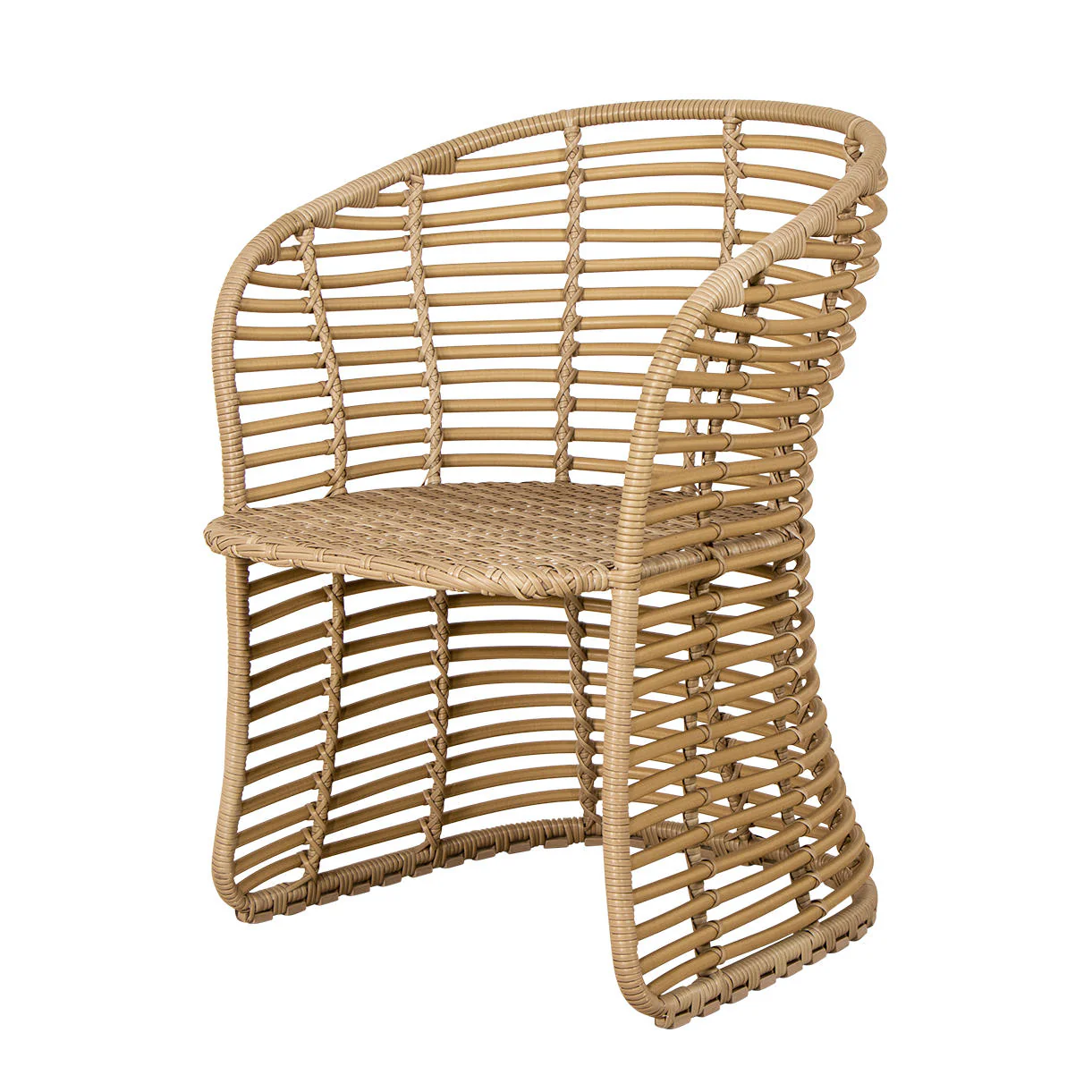 Basket Outdoor Dining Chair - Image 14