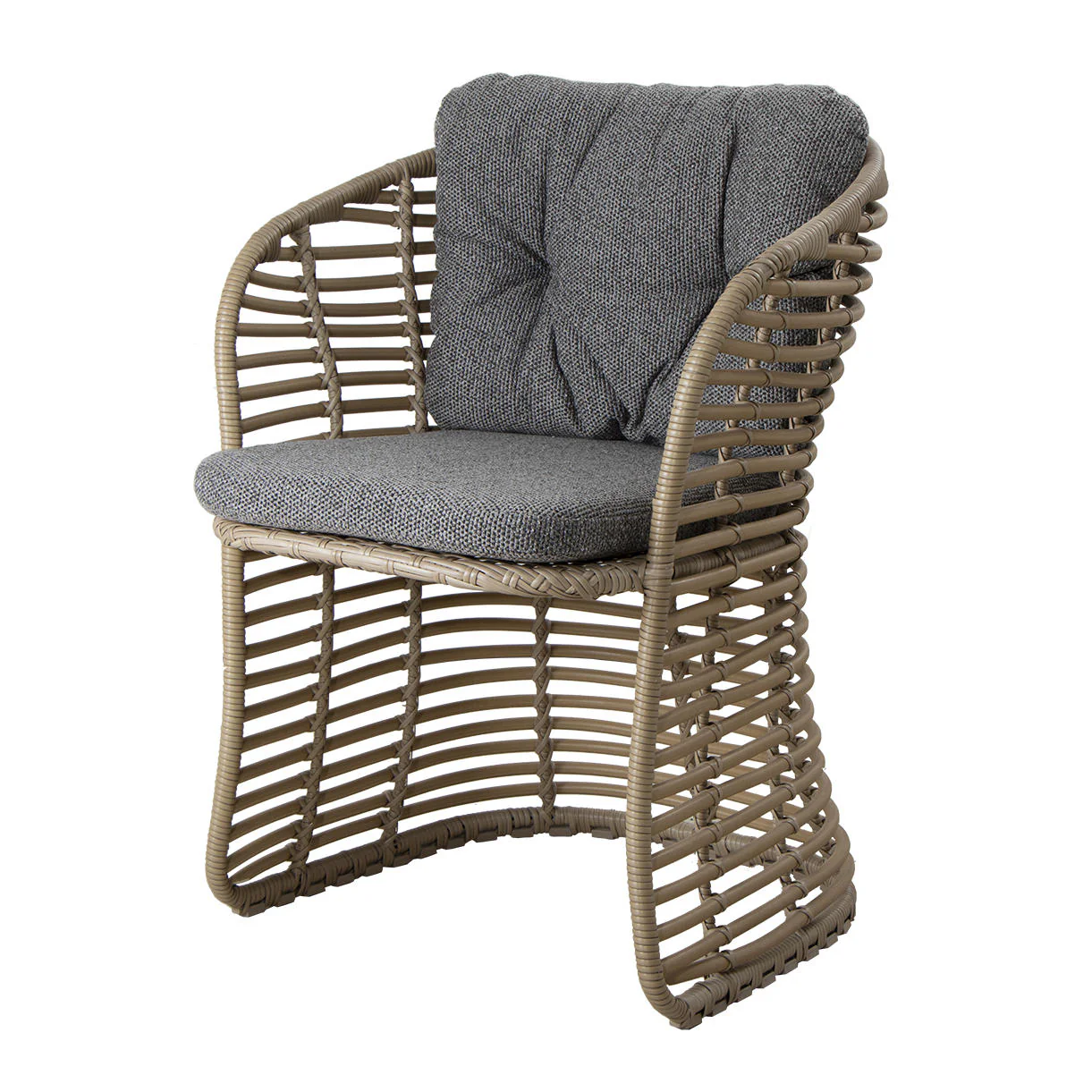 Basket Outdoor Dining Chair - Image 17