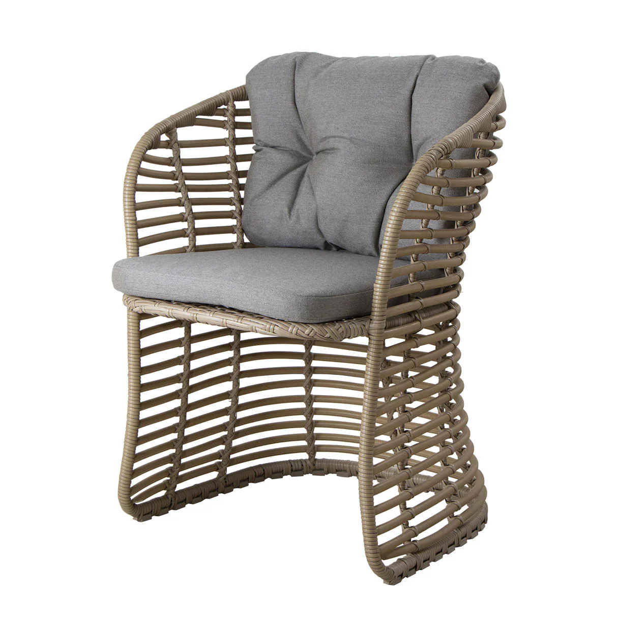 Basket Outdoor Dining Chair - Image 20