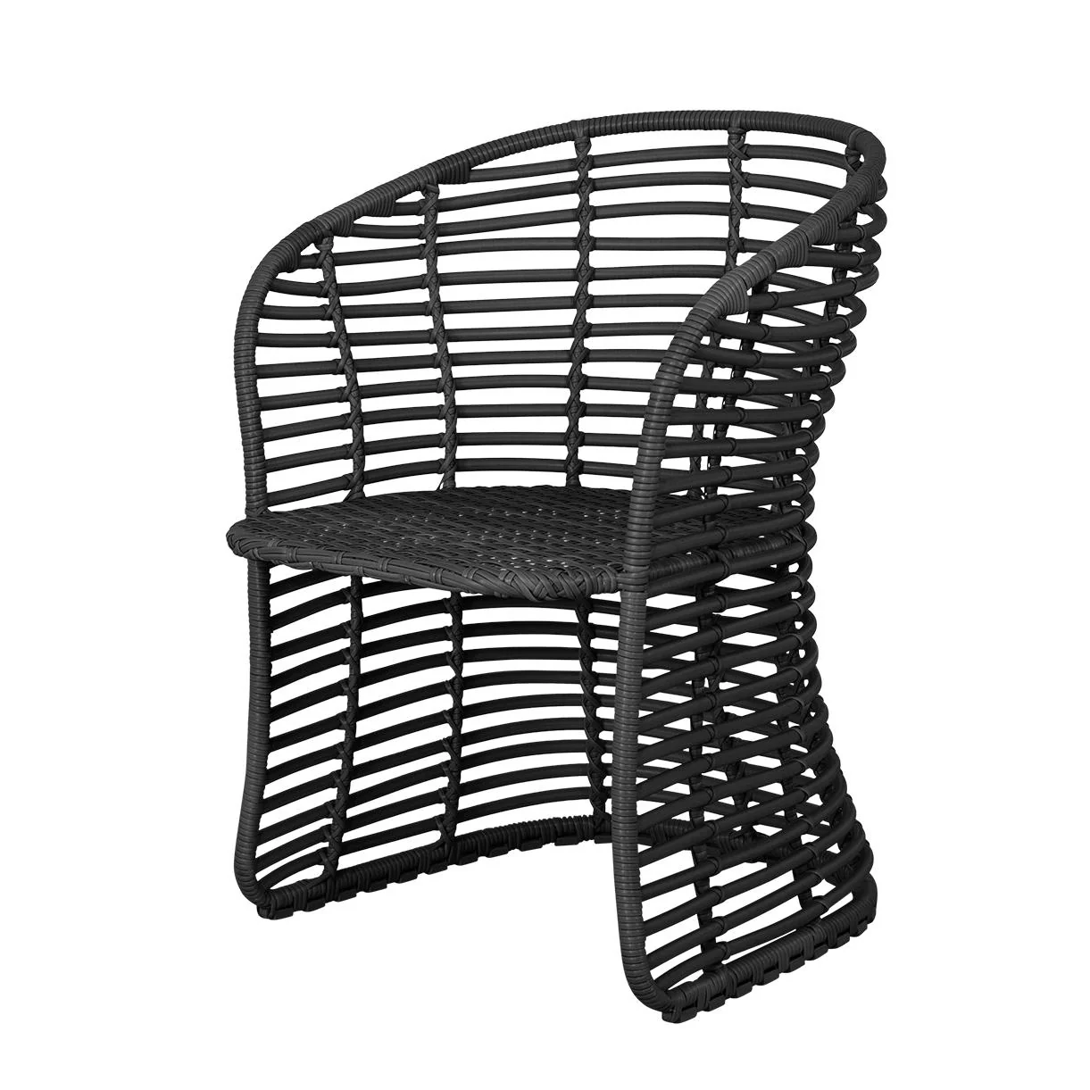 Basket Outdoor Dining Chair - Image 7