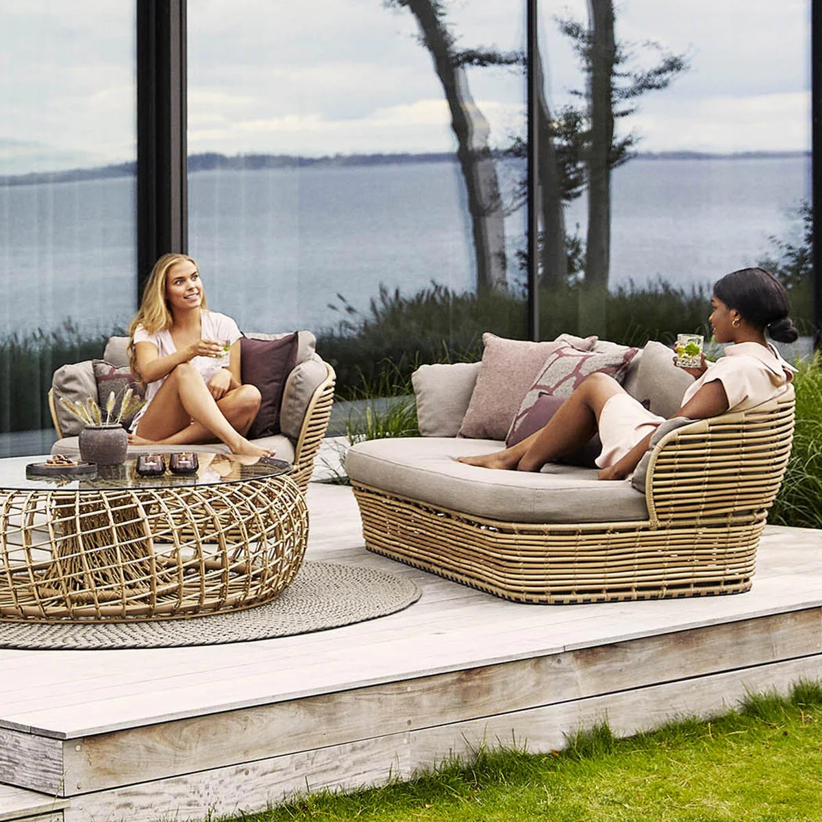 Basket Garden Sofa - Image 4
