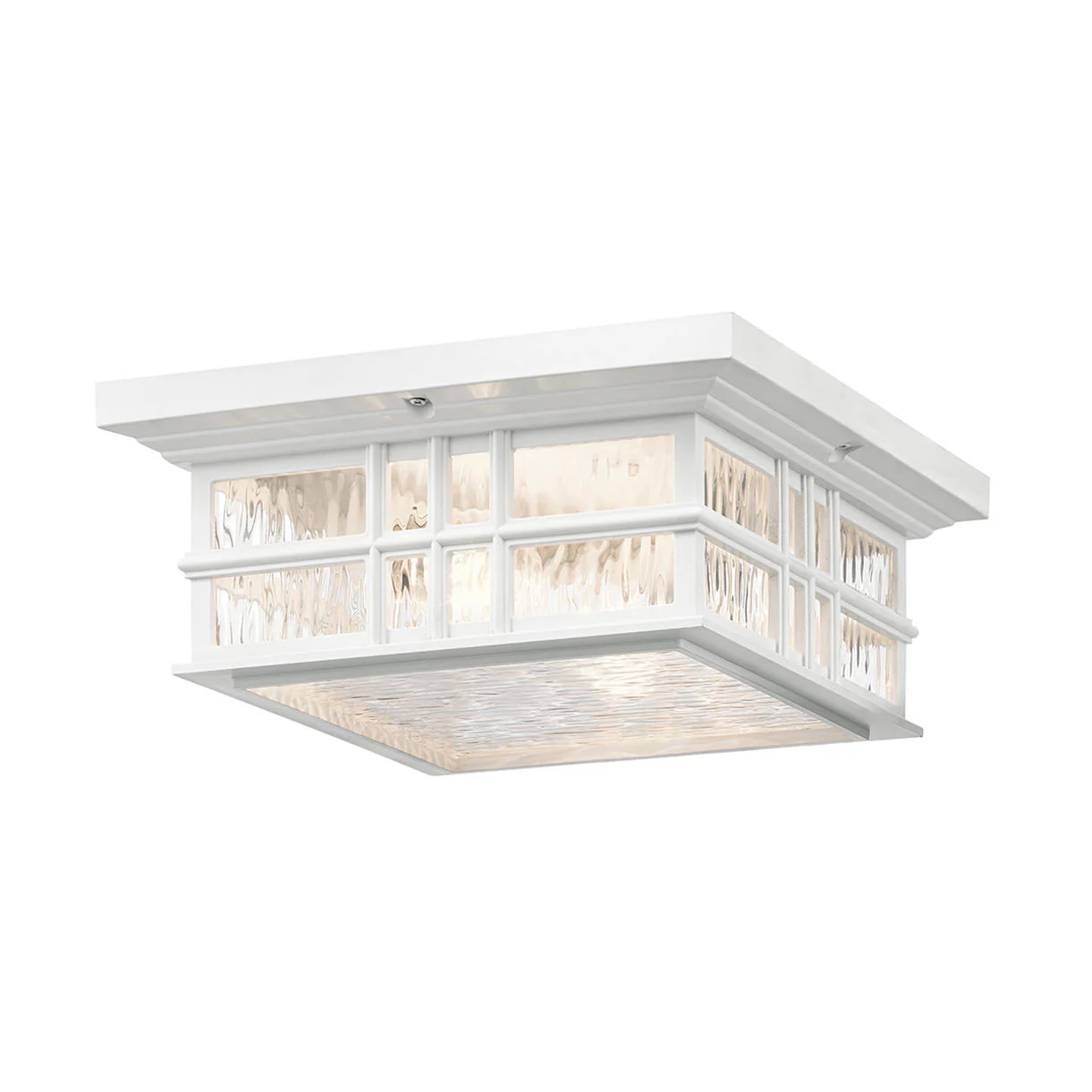 Beacon Square Outdoor Flush Mount Light - Image 7