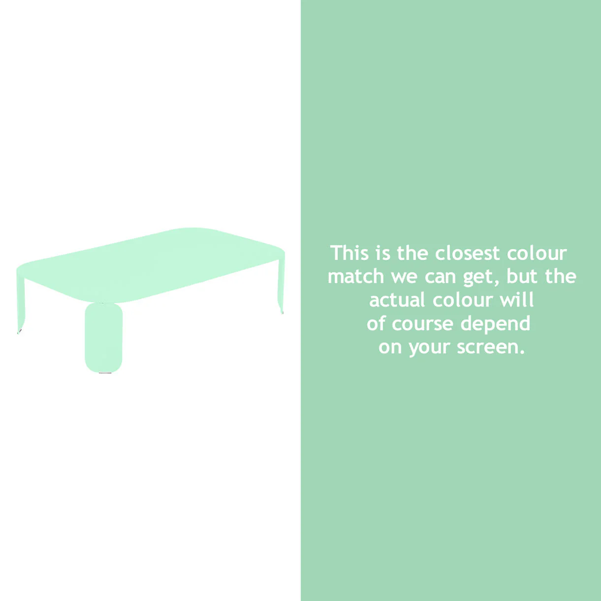 Bebop Rectangular Low Table - 29cm High - Image 10