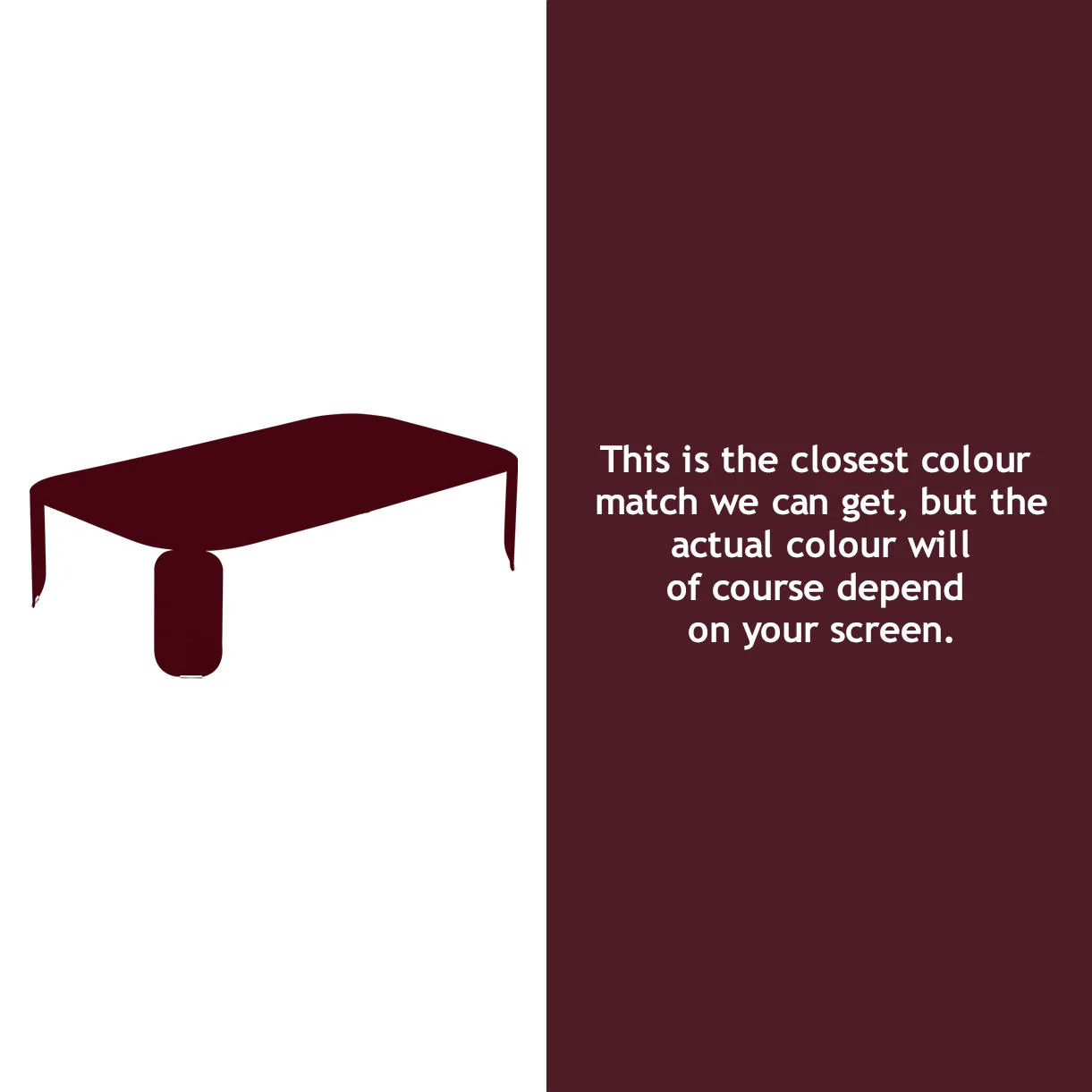 Bebop Rectangular Low Table - 29cm High - Image 13