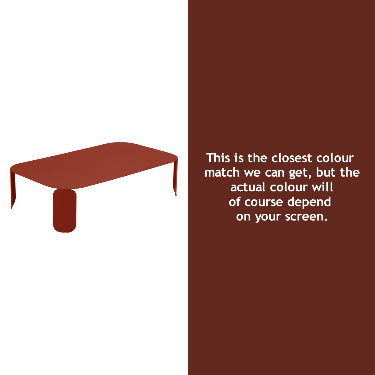 Bebop Rectangular Low Table - 29cm High - Image 14