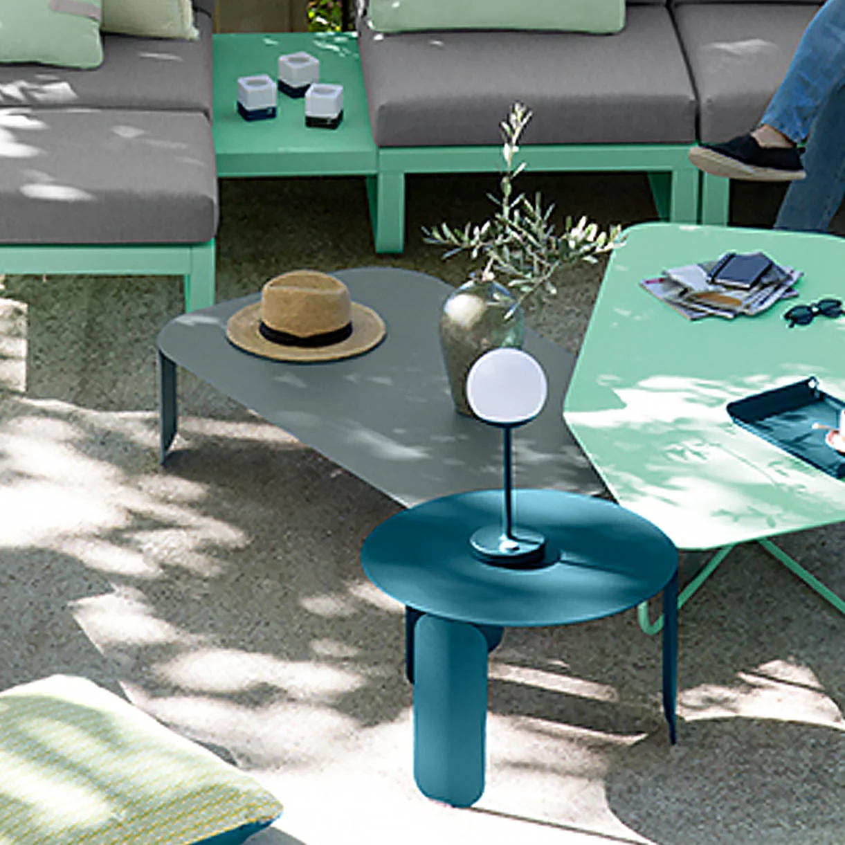Bebop Rectangular Low Table - 29cm High - Image 3