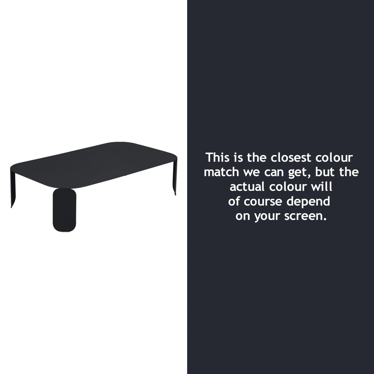 Bebop Rectangular Low Table - 29cm High - Image 8