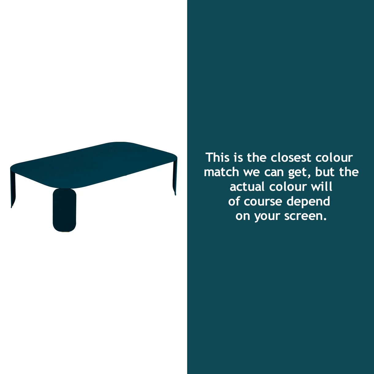 Bebop Rectangular Low Table - 29cm High - Image 9