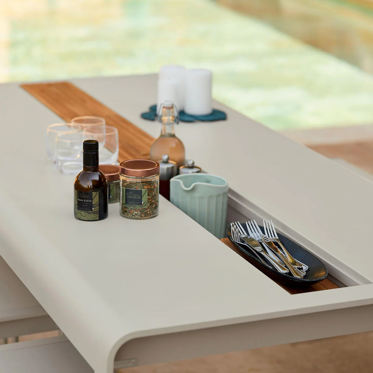 Bellevie Storage Table 196 x 90cm - Image 5