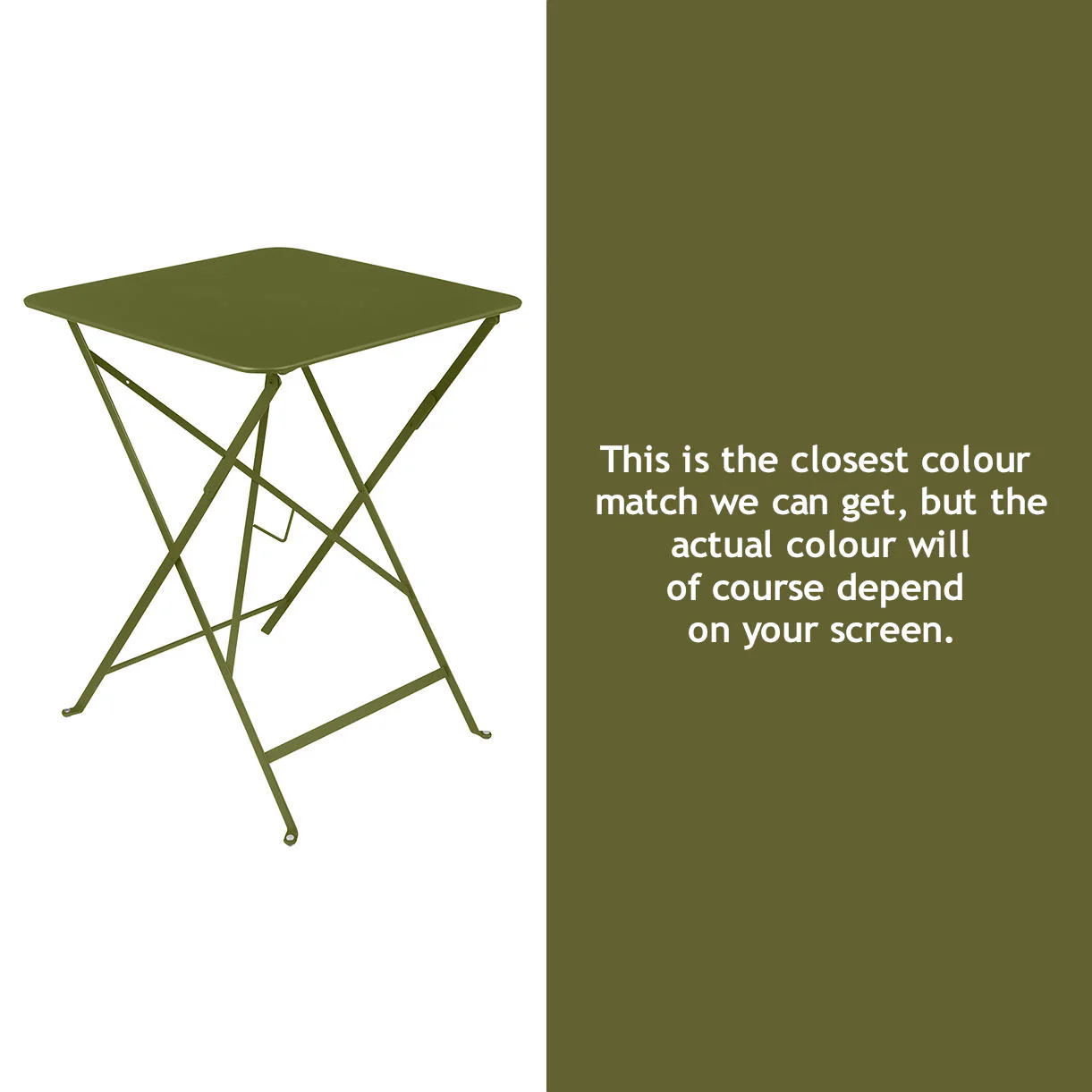 Bistro 57cm Square Table - Image 10
