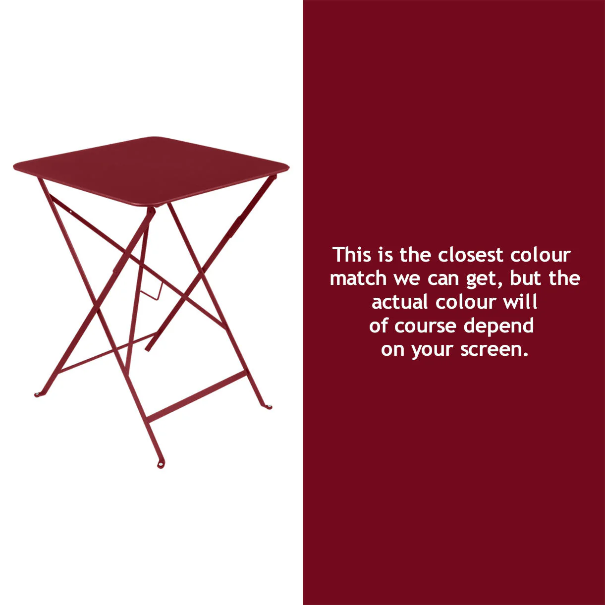 Bistro 57cm Square Table - Image 11