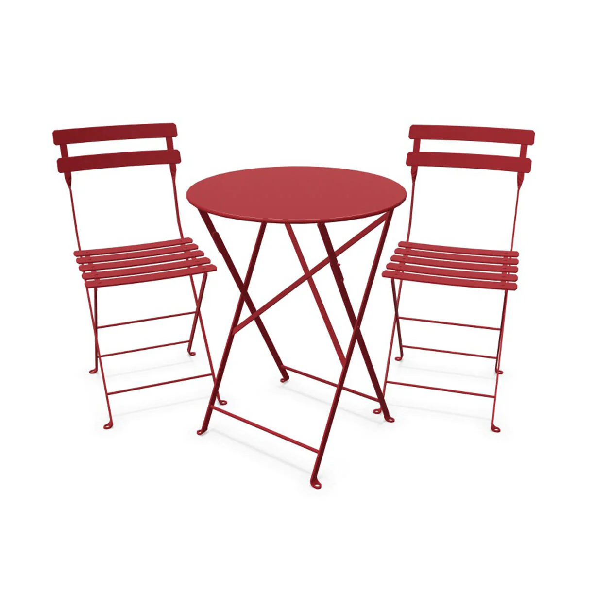Bistro 60cm Table + 2 Chair Set - Image 7