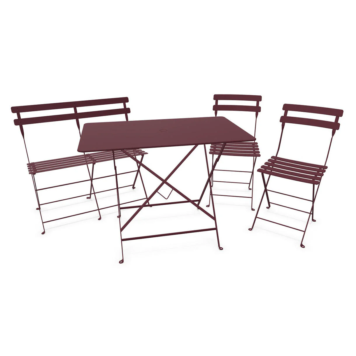 Bistro Dining Table + Bench +2 Chair Set - Image 18