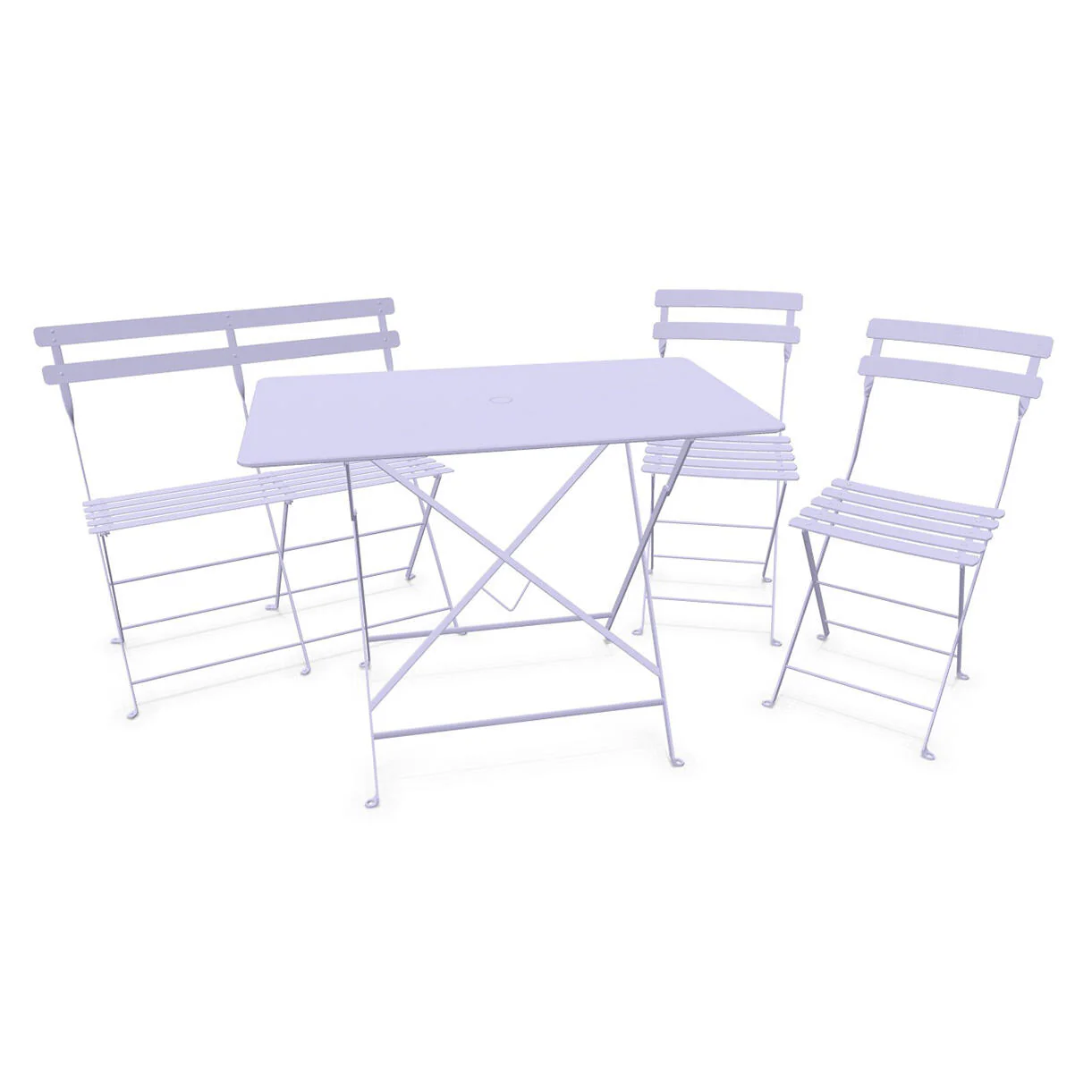 Bistro Dining Table + Bench +2 Chair Set - Image 22