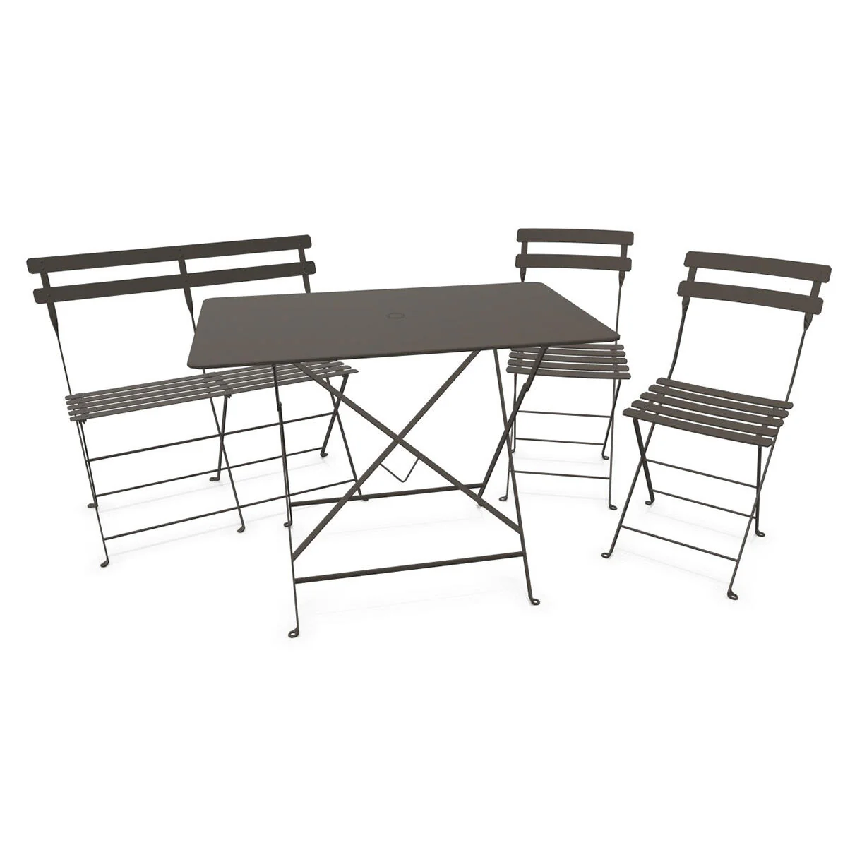 Bistro Dining Table + Bench +2 Chair Set - Image 23