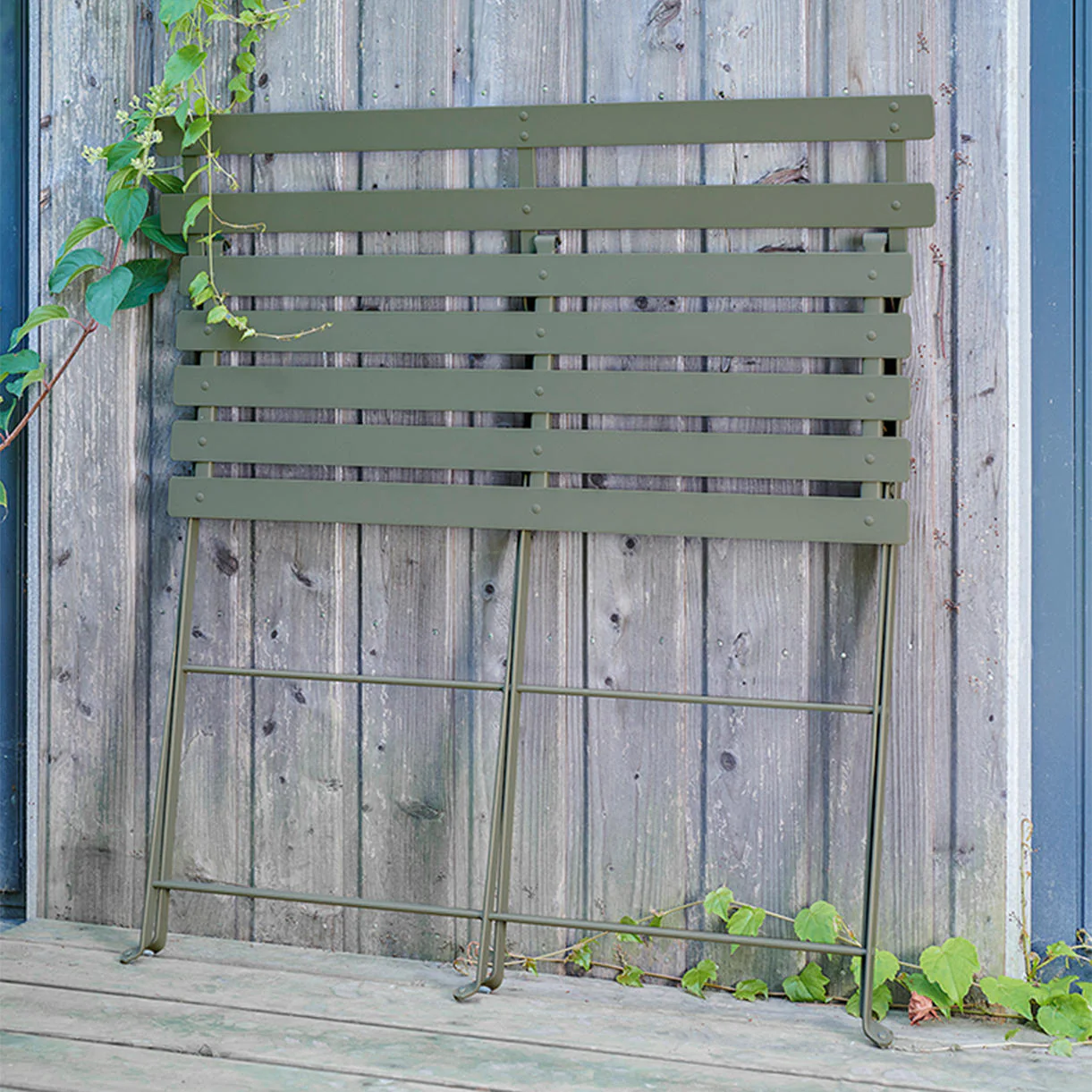 Bistro Folding 2 Seater Bench - Image 4