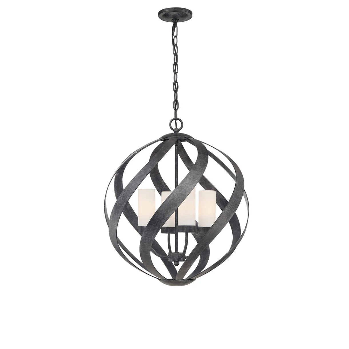 Blacksmith Chandelier Outdoor Hanging Lights - Image 6